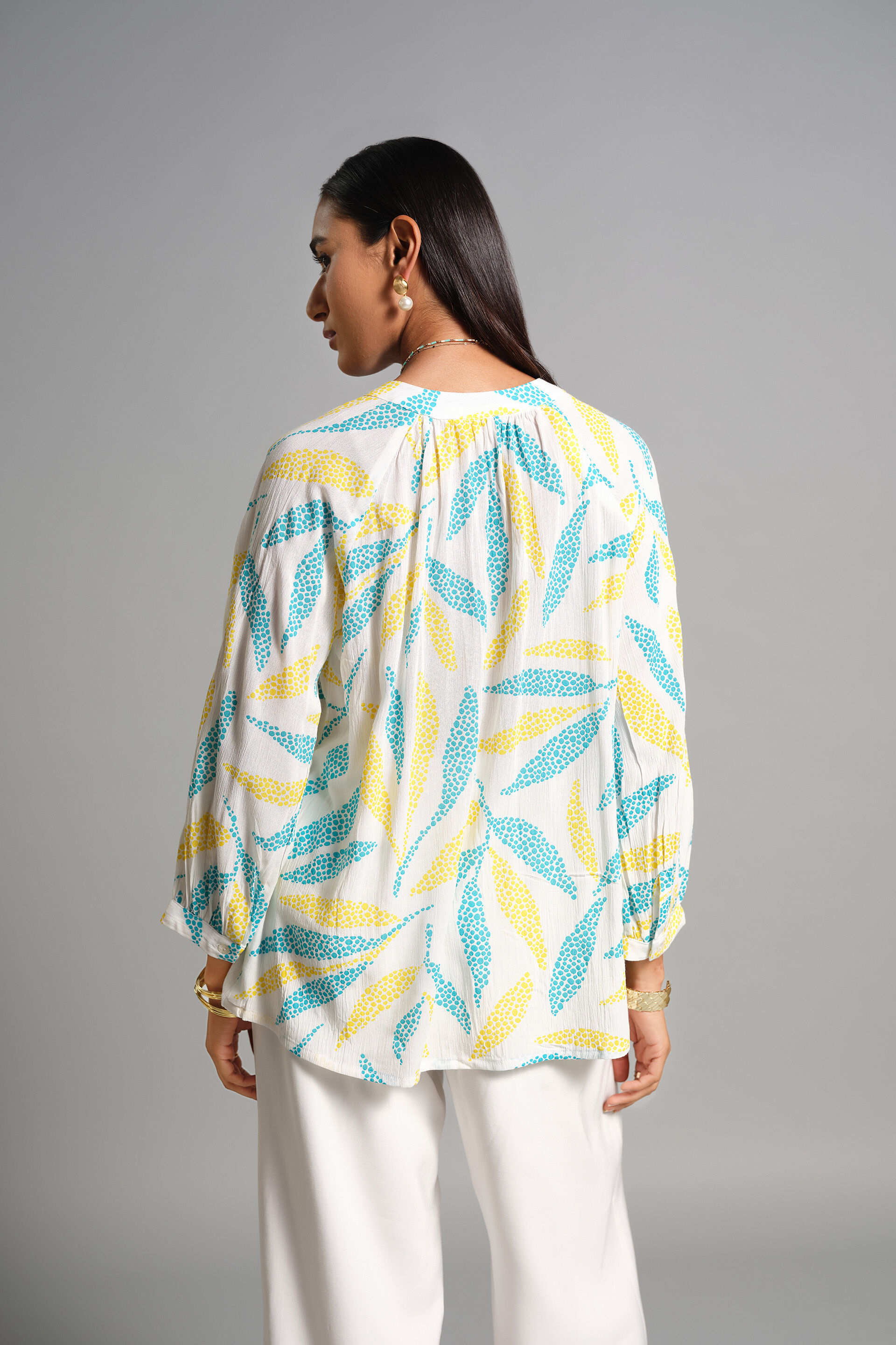 Oleana Top, Blue, image 5